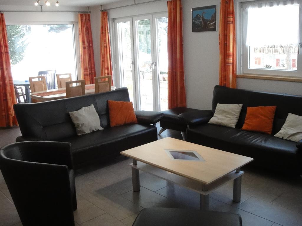Haus Alpenstern Apartman Saas-Grund Szoba fotó