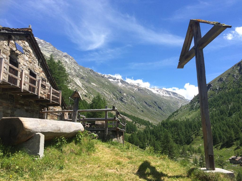 Haus Alpenstern Apartman Saas-Grund Kültér fotó